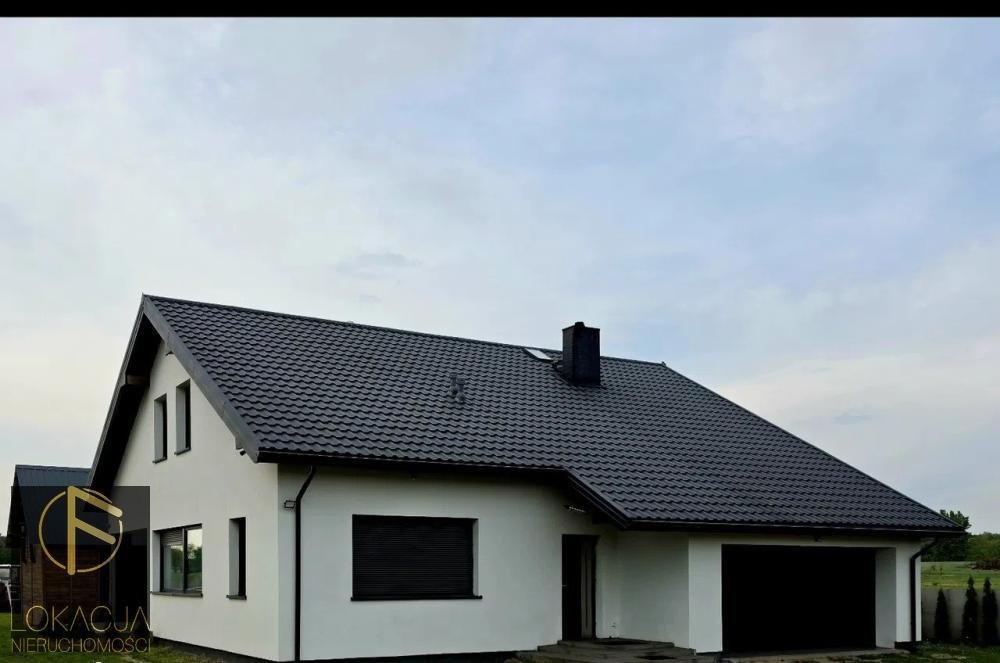 Nowoczesny dom 140 m² z garażem i ogrodem (gotowy do zamieszkania) Koźminek  140m2 Foto 1