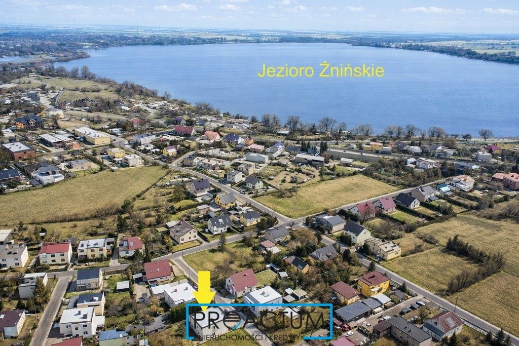 Przestronny dom z garażem i dużą działką blisko jeziora Żnin  84m2 Foto 1