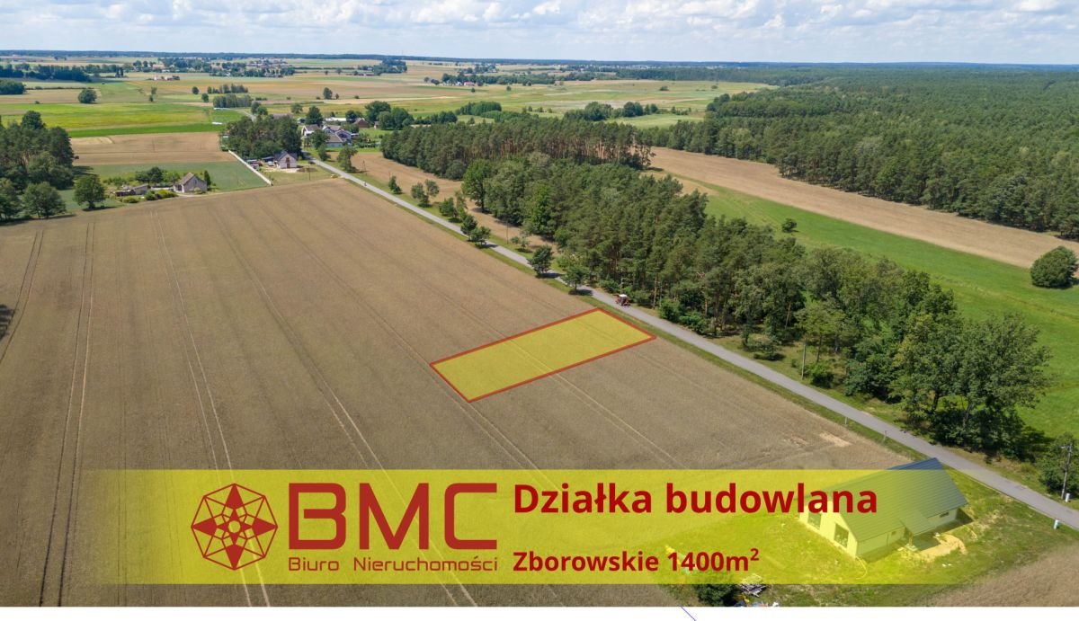 Działka budowlana na sprzedaż Zborowskie, Dolna  1 400m2 Foto 1