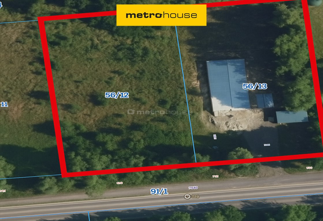 Działka usługowa 1500 m² z mediami, elastyczne możliwości Stara Wieś, Grodziska  1 500m2 Foto 1