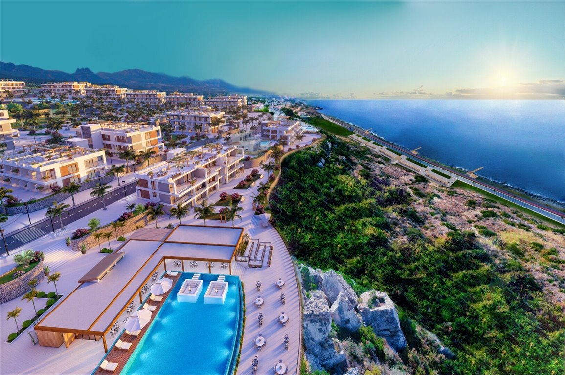 Widok na morze! Nowoczesny apartament 67 m² w Esentepe Cypr, Girne, Esentepe, Girne, Cypr Północny  67m2 Foto 1