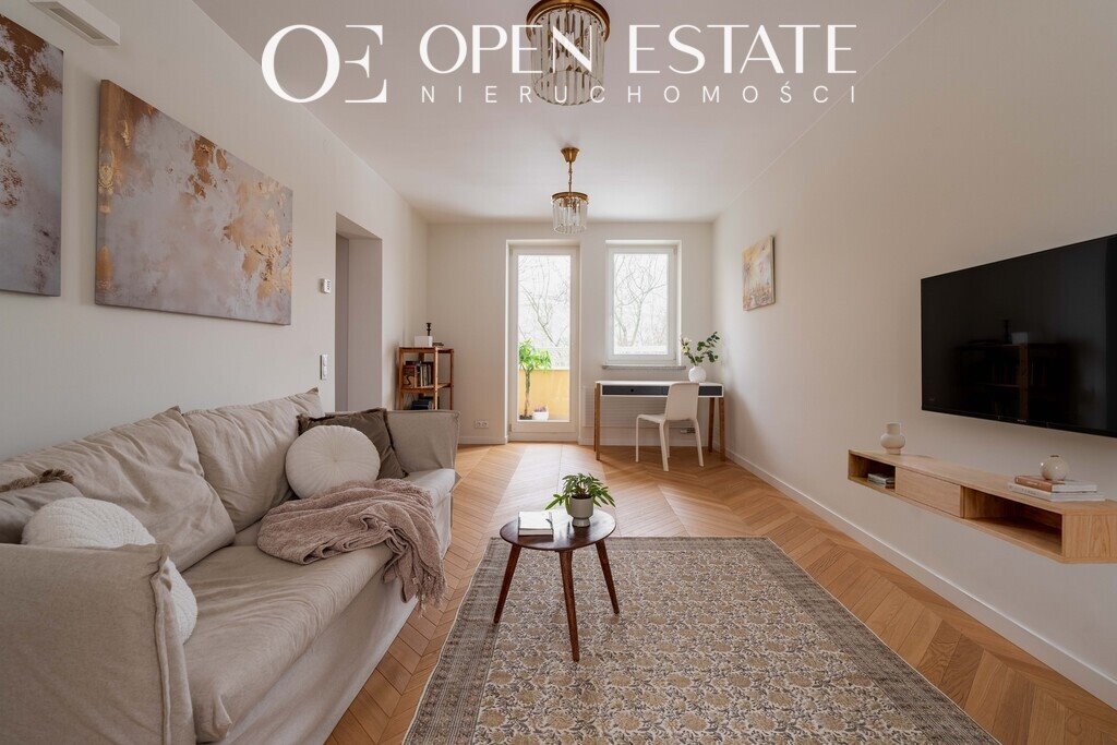 Wyjątkowe 2-pokojowe mieszkanie z balkonem i widokiem na Park Warszawa, Śródmieście, Ptasia  60m2 Foto 1