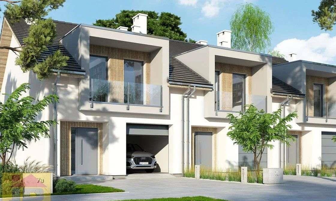 Nowoczesny dom z garażem, 118 m², prywatne działki Kluczbork  118m2 Foto 1