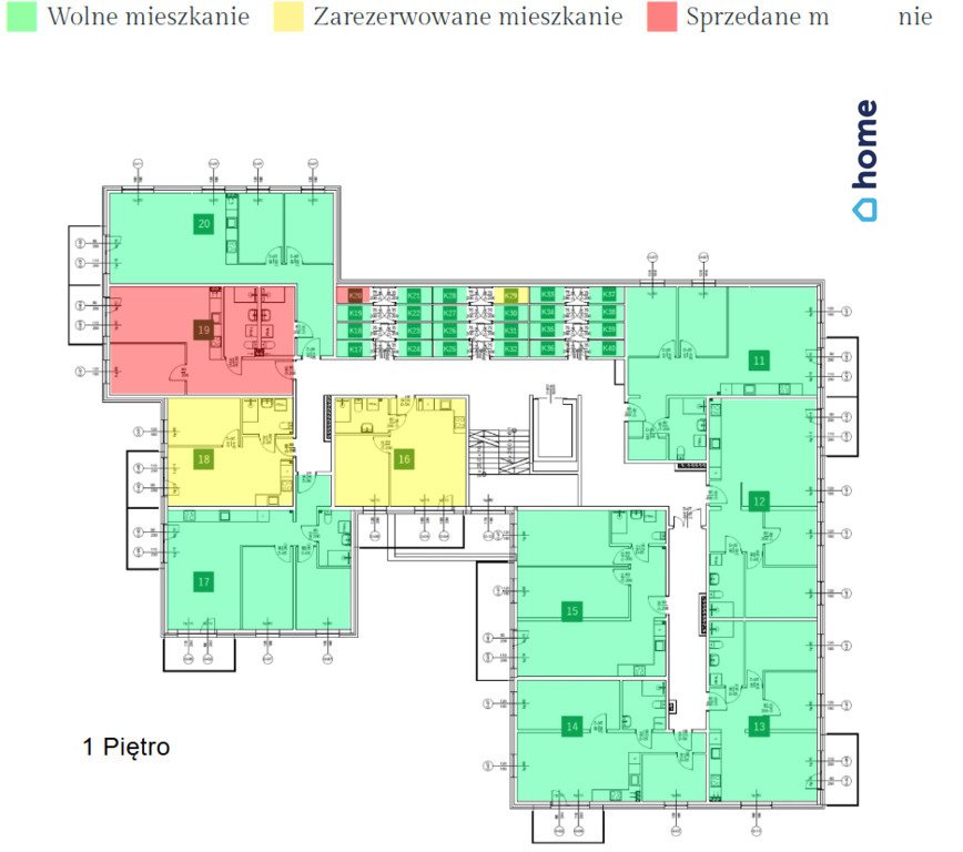 Mieszkanie trzypokojowe na sprzedaż Toruń, Włocławska  60m2 Foto 12