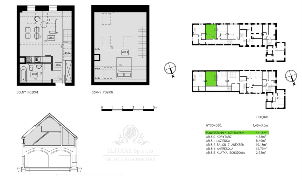 Mieszkanie dwupokojowe na sprzedaż Wrocław, Krzyki, Wojszyce  43m2 Foto 18