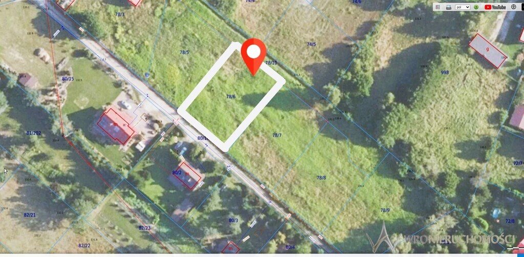 Działka budowlana na sprzedaż Jary  1 000m2 Foto 1