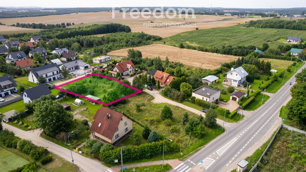 Działka 1394 m² z mediami, lasem i jeziorami (Jagatowo) Jagatowo  1 394m2 Foto 1