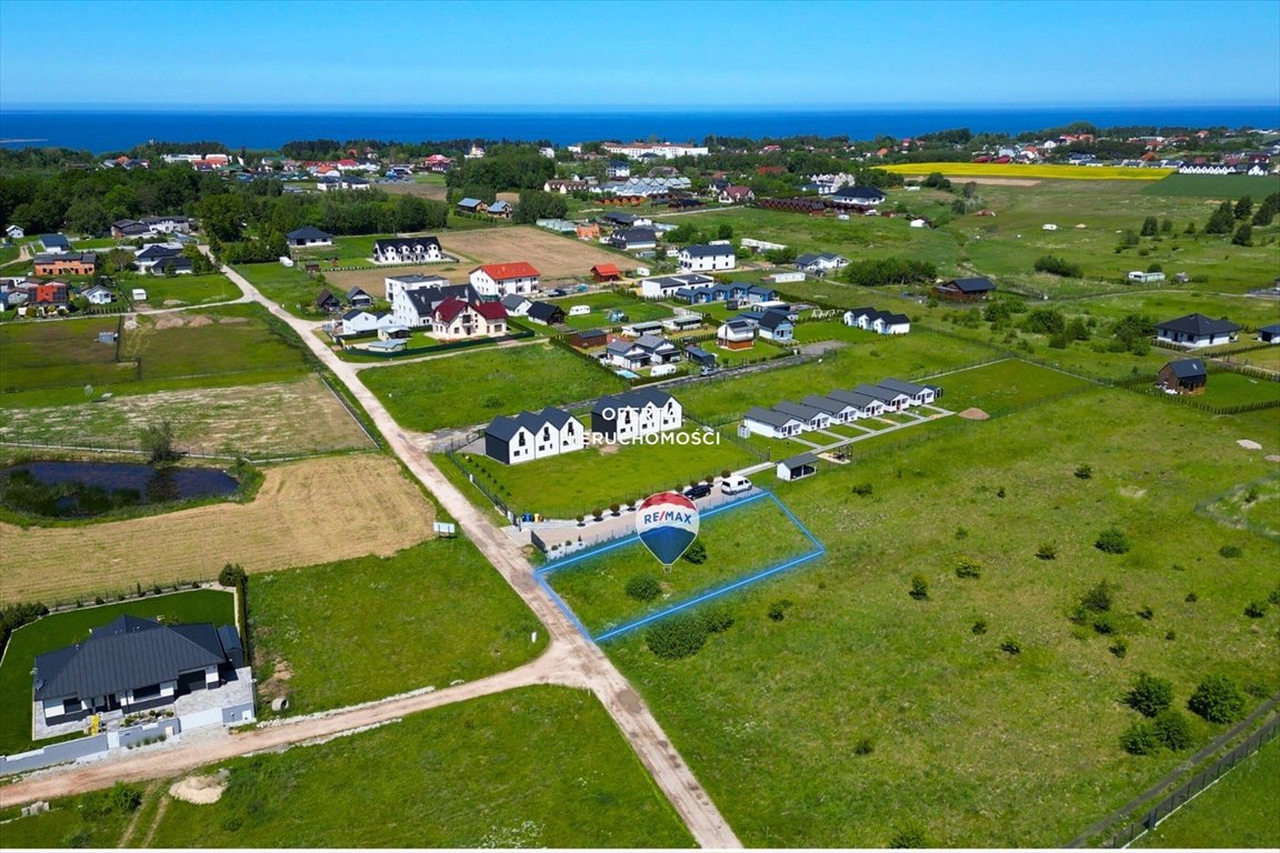 Działka 1002 m² pod dom lub inwestycję blisko morza Gąski, Paprotno, Morska Bryza  1 002m2 Foto 1