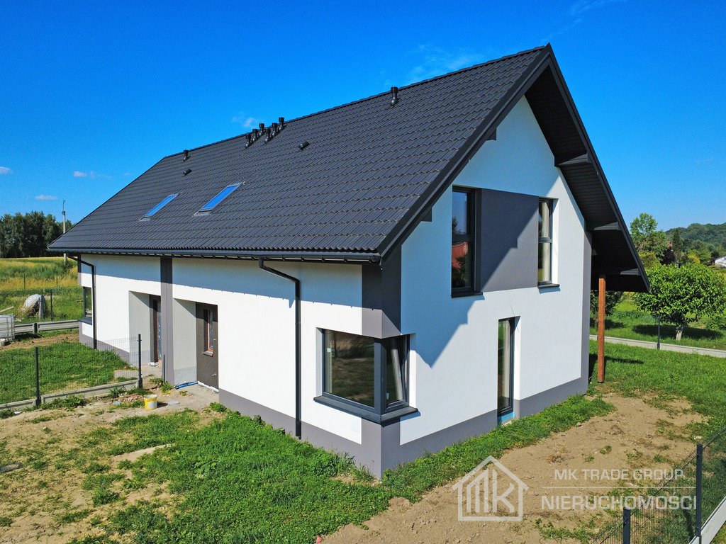 Polecam nowoczesny bliźniak z pompą i klimatyzacją, stan deweloperski Targowisko  102m2 Foto 1