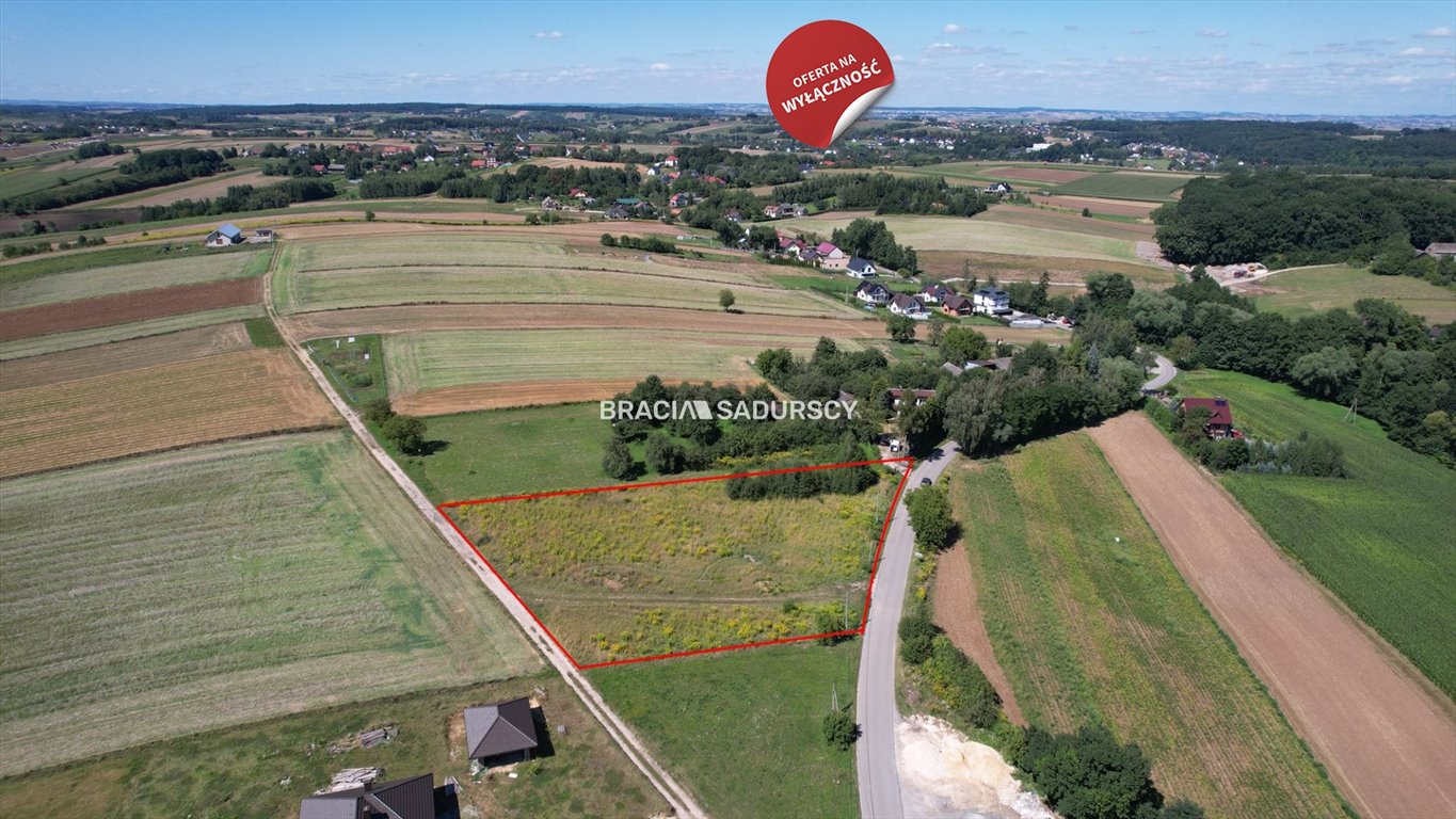 Działka budowlana na sprzedaż Kocmyrzów-Luborzyca, Maciejowice  4 460m2 Foto 1