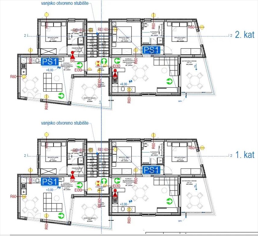 Mieszkanie dwupokojowe na sprzedaż Chorwacja, Splitsko-Dalmatinska  46m2 Foto 20