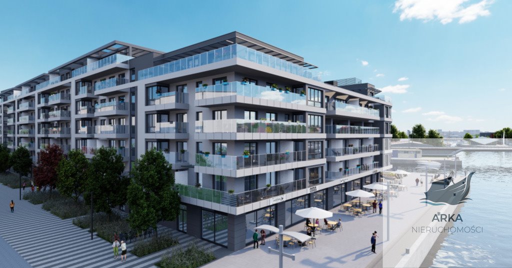 Do sprzedania przestronny lokal 36,55 m² na Łasztowni z możliwością wykończenia Szczecin, Łasztownia  37m2 Foto 1