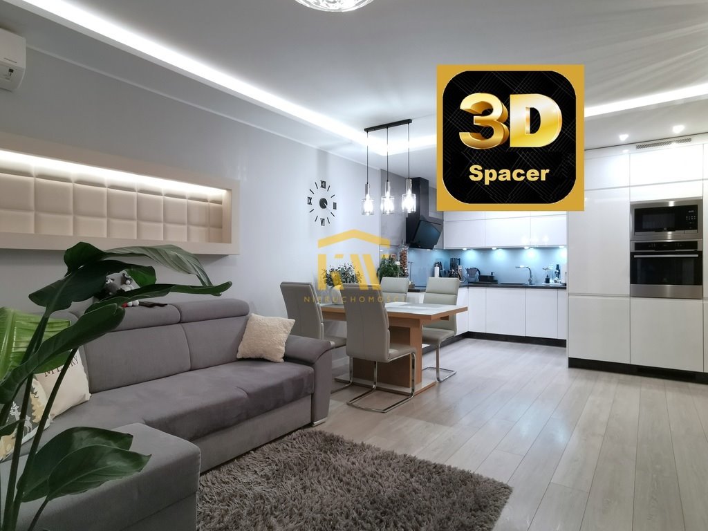 Nowoczesne 3 pokoje z tarasem, klimatyzacją i miejscem parkingowym Radom, Idalin, Wyścigowa  62m2 Foto 1