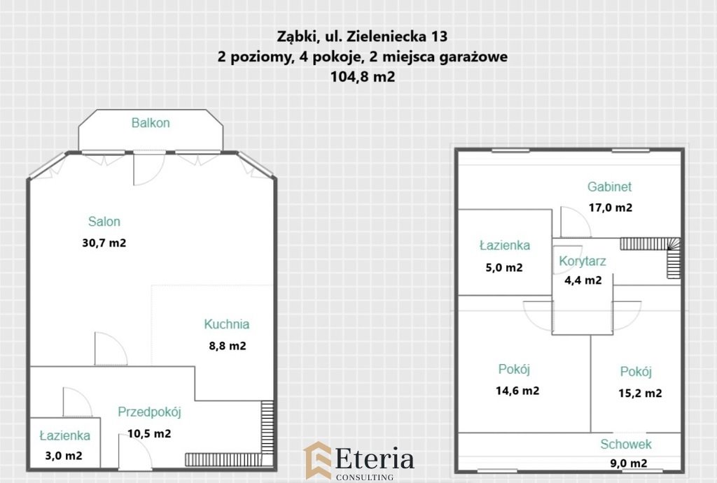 Mieszkanie czteropokojowe  na sprzedaż Ząbki, Zieleniecka 13  105m2 Foto 19