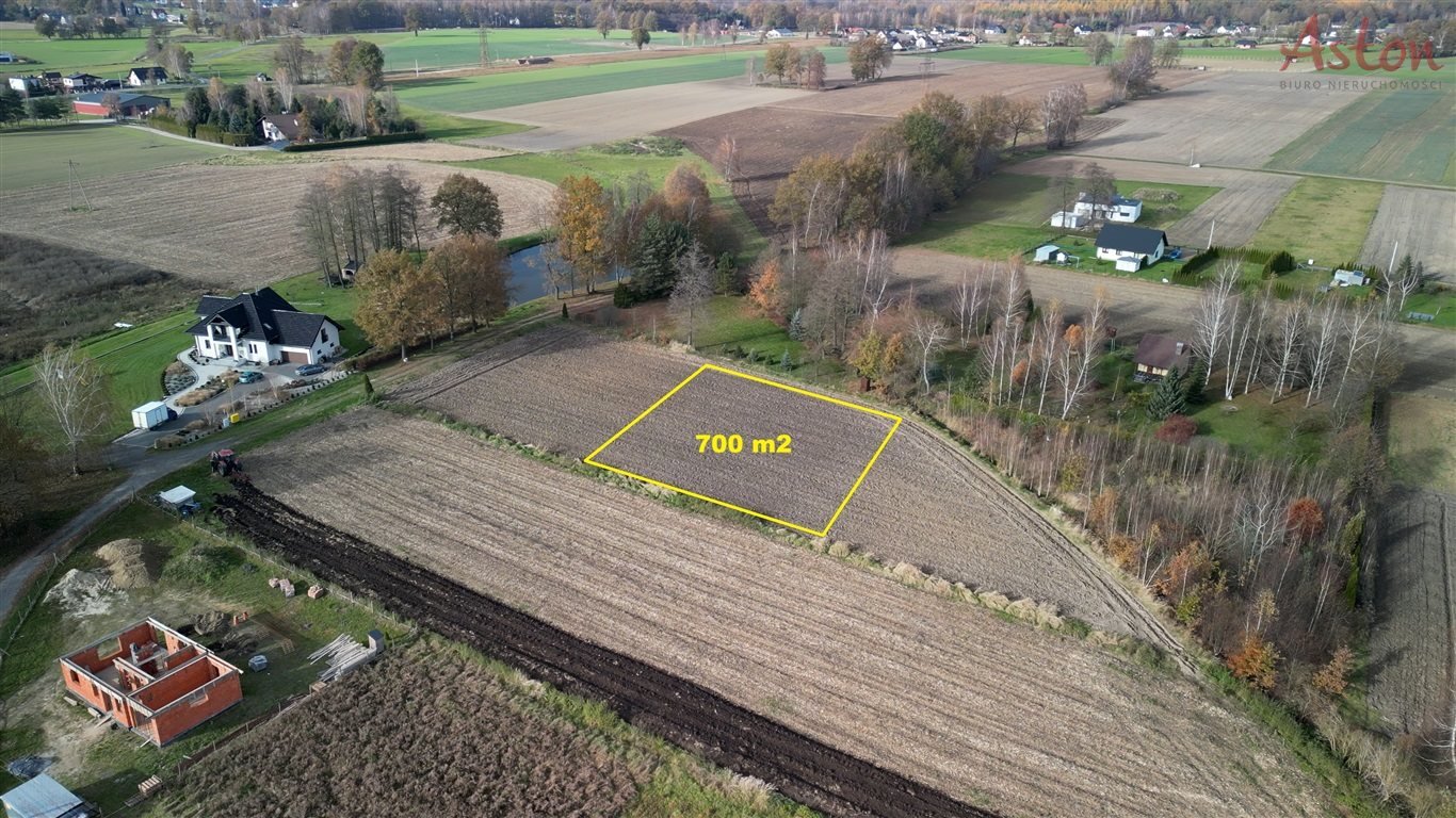 Działka budowlana na sprzedaż Miedźna  700m2 Foto 1