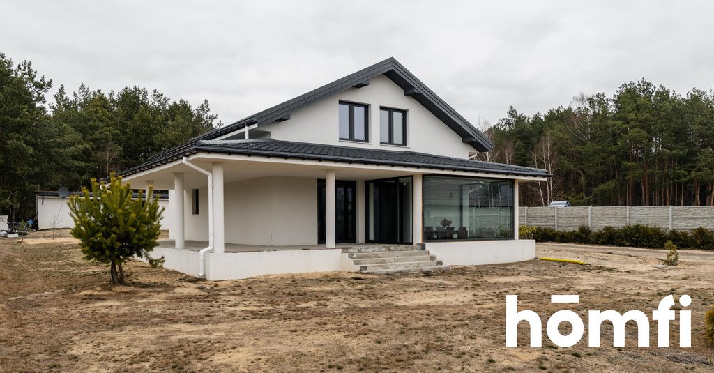 Dom z stawem i lasem, 175 m2, działka 4695 m2 Wyszków  175m2 Foto 1