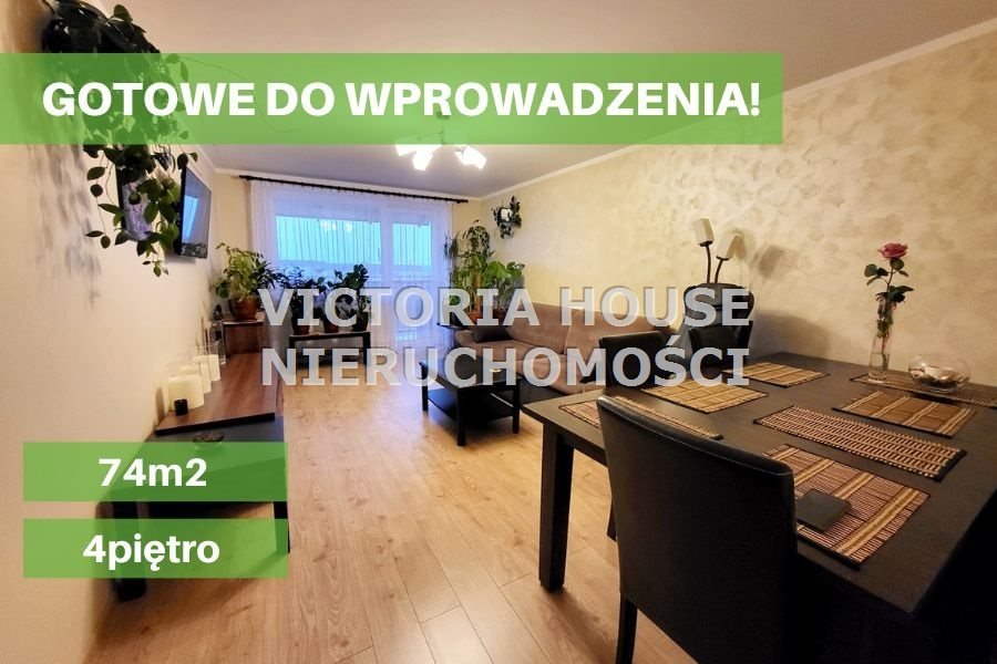 Mieszkanie czteropokojowe  na sprzedaż Ełk, Osiedle Bogdanowicza  74m2 Foto 1