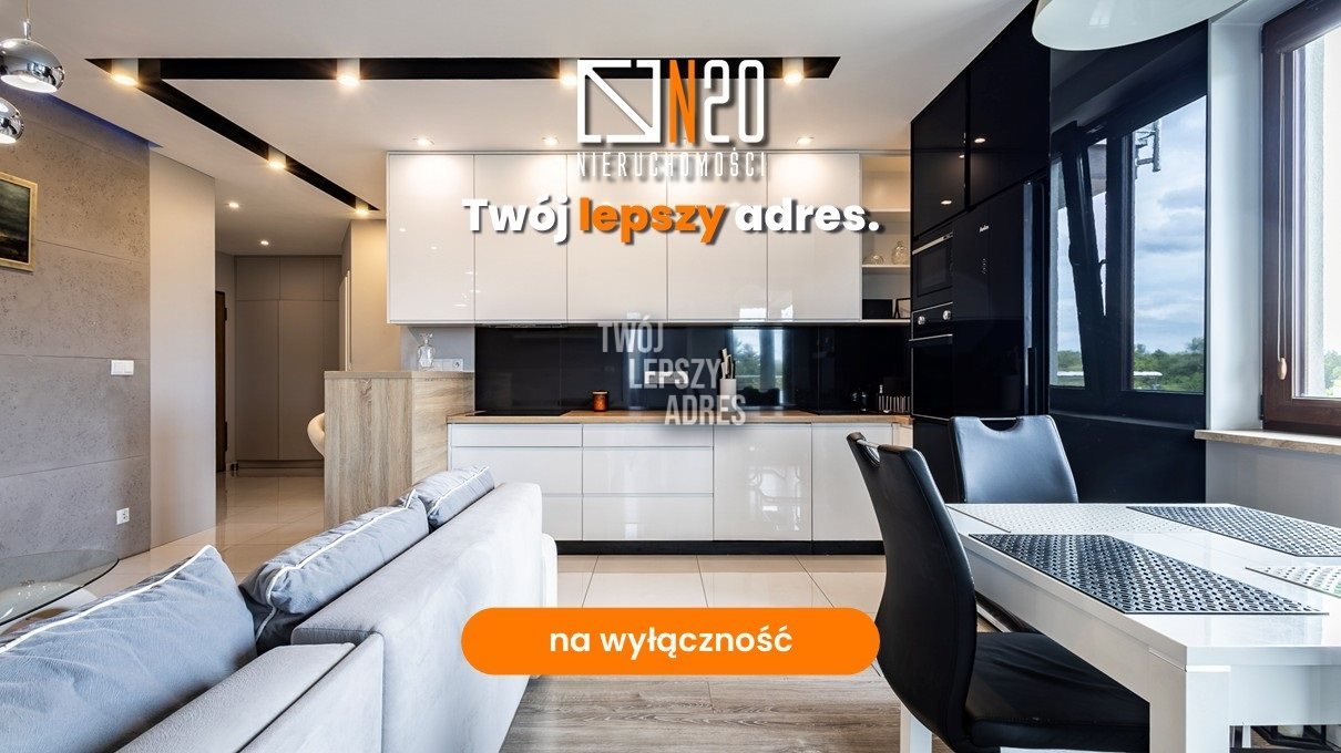 Nowoczesne 3-pokojowe mieszkanie z tarasem i widokiem na zieleń Kraków, Podgórze, Płaszów, Na Zakolu Wisły  61m2 Foto 1