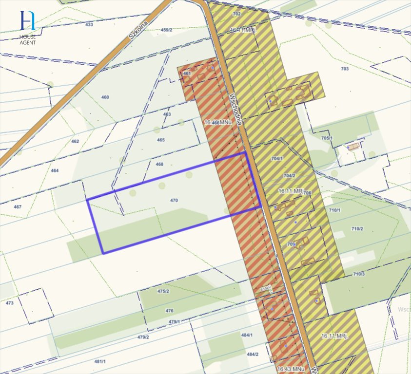 Działka budowlana na sprzedaż Nieborów, Wschodnia  22 263m2 Foto 1