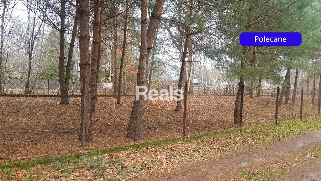 Działka budowlana z mediami, blisko lasu i WKD Komorów, Kaliszany  2 450m2 Foto 1