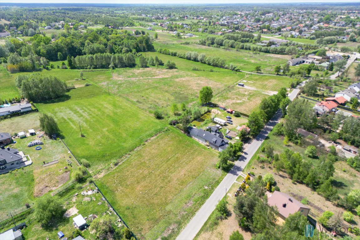 Do sprzedania działka 1699 m² w Jasienicy z planem pod dom Jasienica, Parkowa  1 699m2 Foto 1