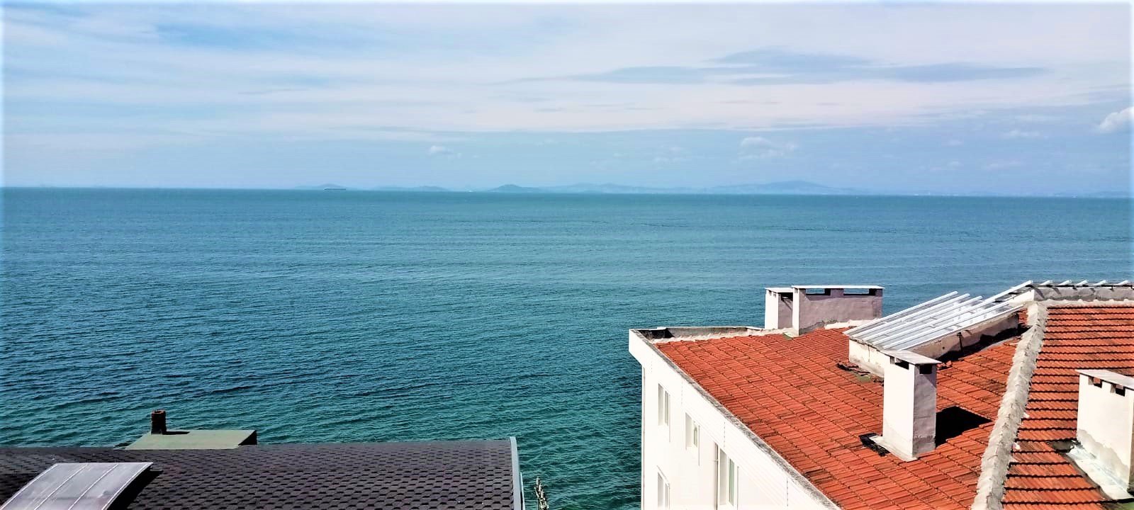 Widok na morze! Komfortowe 3-pokojowe apartamenty w Çınarcık Turcja, Harmanlar, Harmanlar, Çınarcık, Yalova  140m2 Foto 1