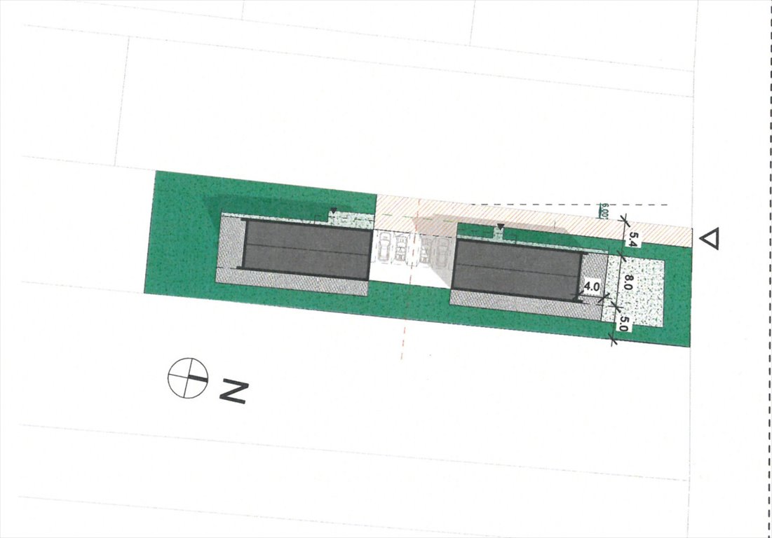 Działka budowlana na sprzedaż Kąty  1 600m2 Foto 2