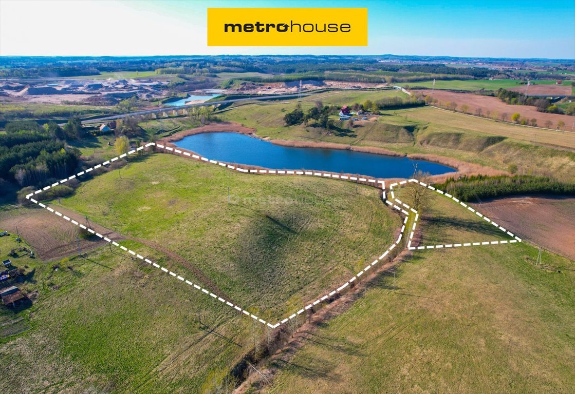Działka nad Jeziorem Walulik 43 074 m² z możliwością zabudowy Olecko, Leśna  43 074m2 Foto 1