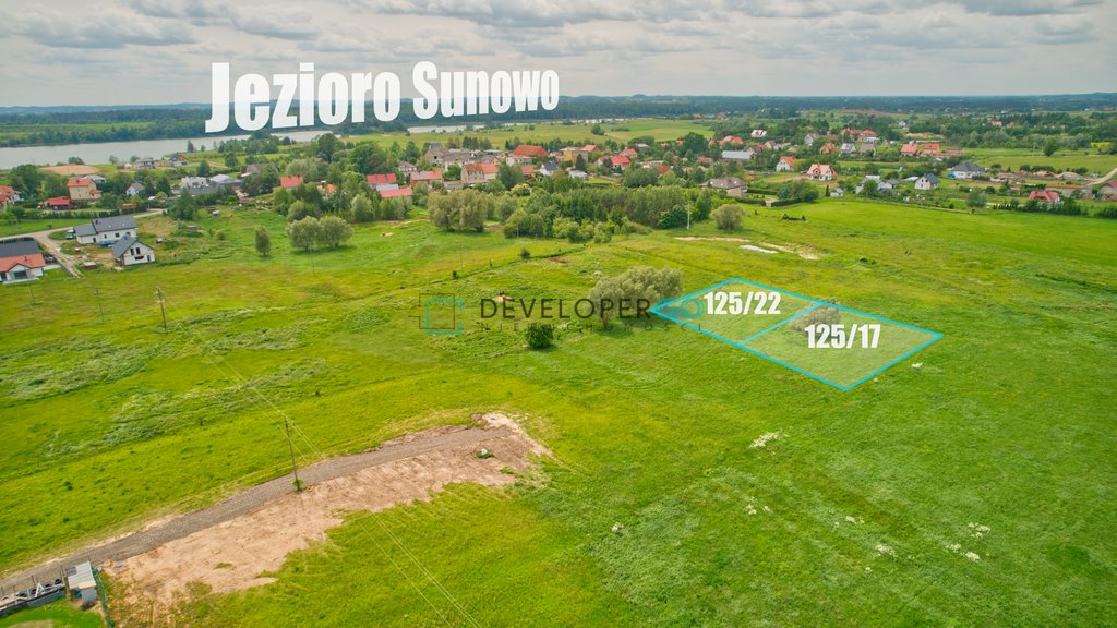 Dwie działki budowlane 1150 m² w Siedliskach pod Ełkiem Ełk  1 150m2 Foto 1