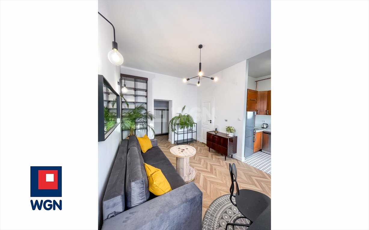 Nowoczesna kawalerka 30 m2 z wysokimi sufitami w centrum Wrocławia Wrocław, Nowowiejska  30m2 Foto 1
