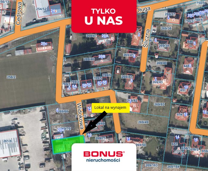 Lokal 71 m2 w cichej okolicy, idealny na biuro lub gabinet Mierzyn  71m2 Foto 1