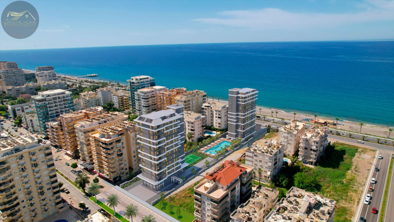Zapraszam do obejrzenia nowoczesnego 2-pokojowego mieszkania z widokiem na morze w Alanya Turcja, Alanya  57m2 Foto 1