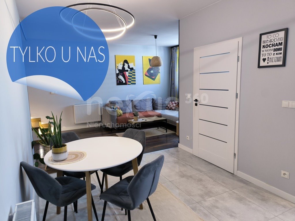 Dwupoziomowe 82 m² z balkonem, garażem i pełnym umeblowaniem Sokołowice  82m2 Foto 1