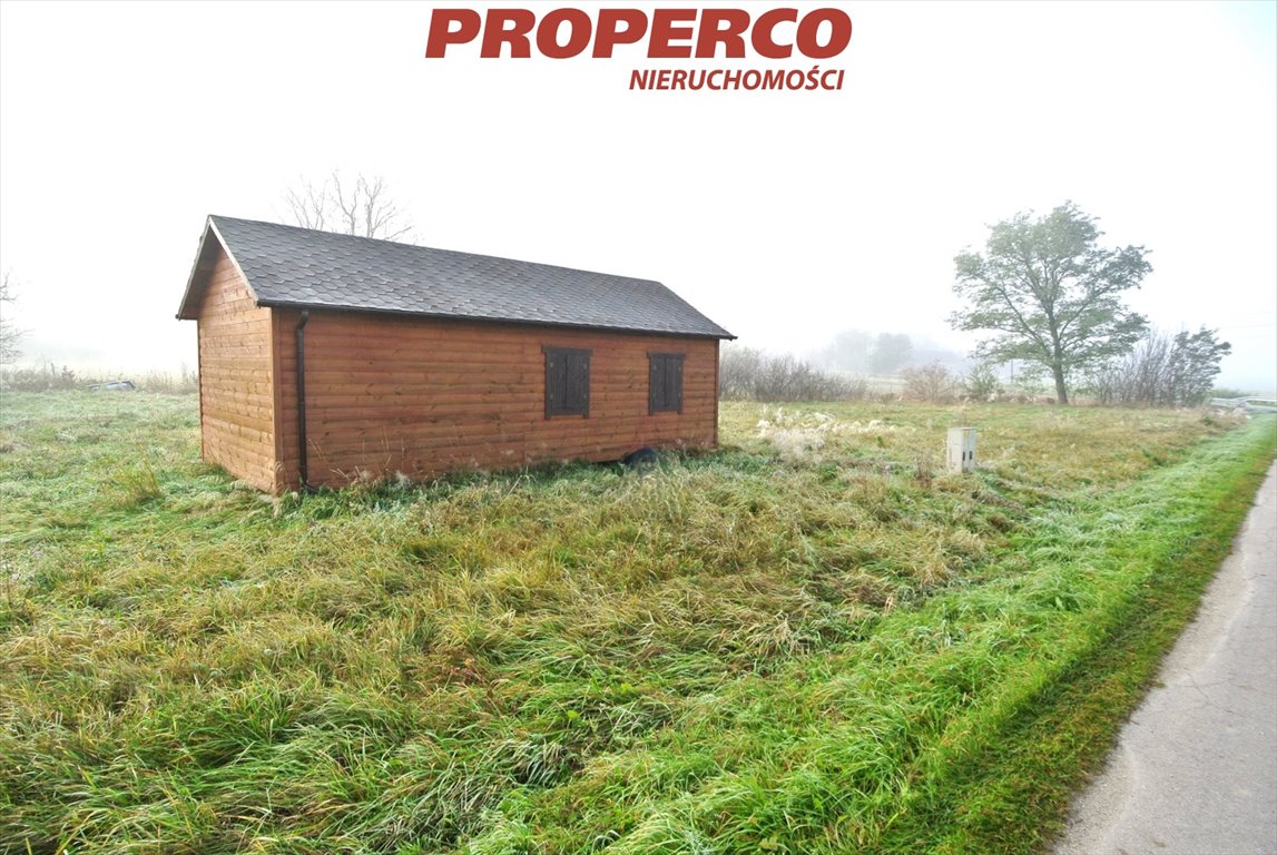 Urokliwy dom letniskowy 45 m² z drewna, spokojna okolica Busko-Zdrój, Kołaczkowice  45m2 Foto 1