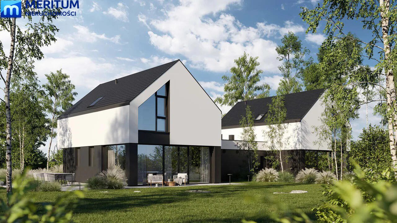 Nowoczesny bliźniak 132 m² z garażem i ogrodem polecam Kaleń-Towarzystwo  132m2 Foto 1