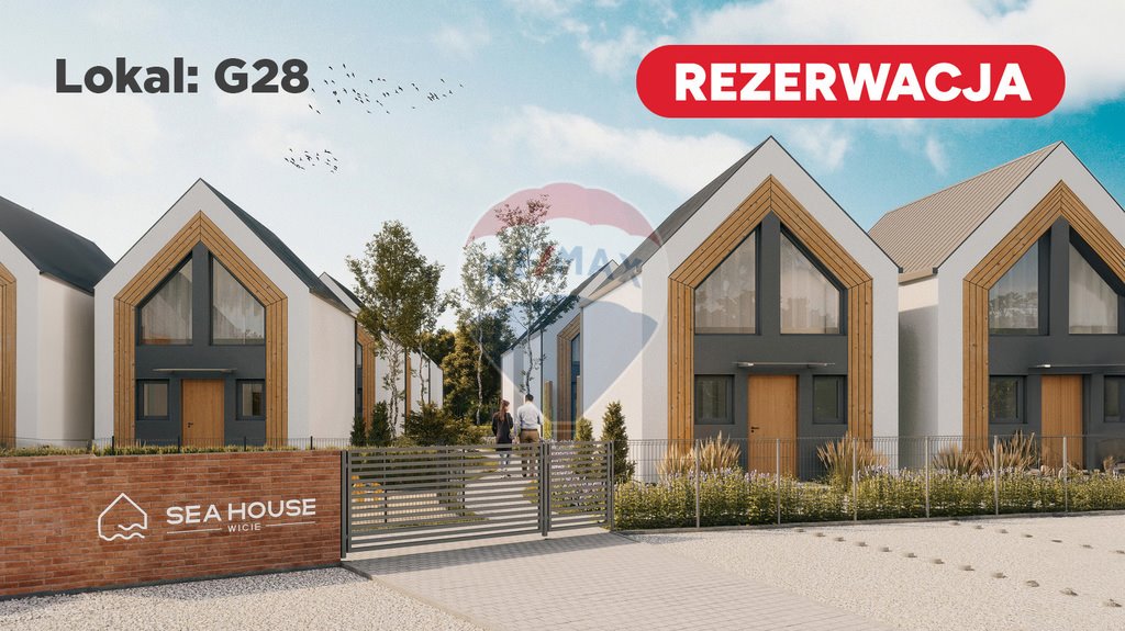 Nowoczesny dom nad Bałtykiem, 150 m od plaży - polecam! Wicie, Bosmańska  50m2 Foto 1