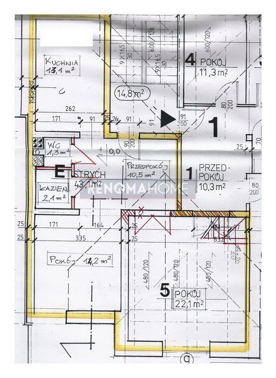 Mieszkanie trzypokojowe na sprzedaż Kłodzko  88m2 Foto 12