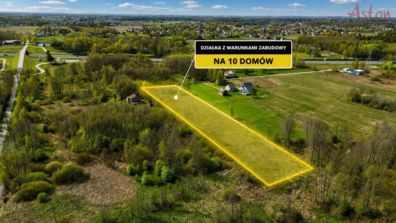 Polecam atrakcyjne działki Gilowice 9123 m² z warunkami zabudowy Gilowice  9 123m2 Foto 1