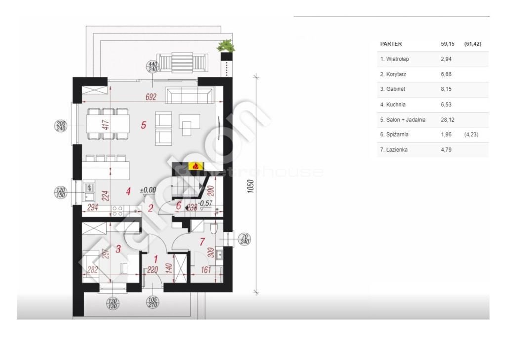 Dom na sprzedaż Malawa  110m2 Foto 5