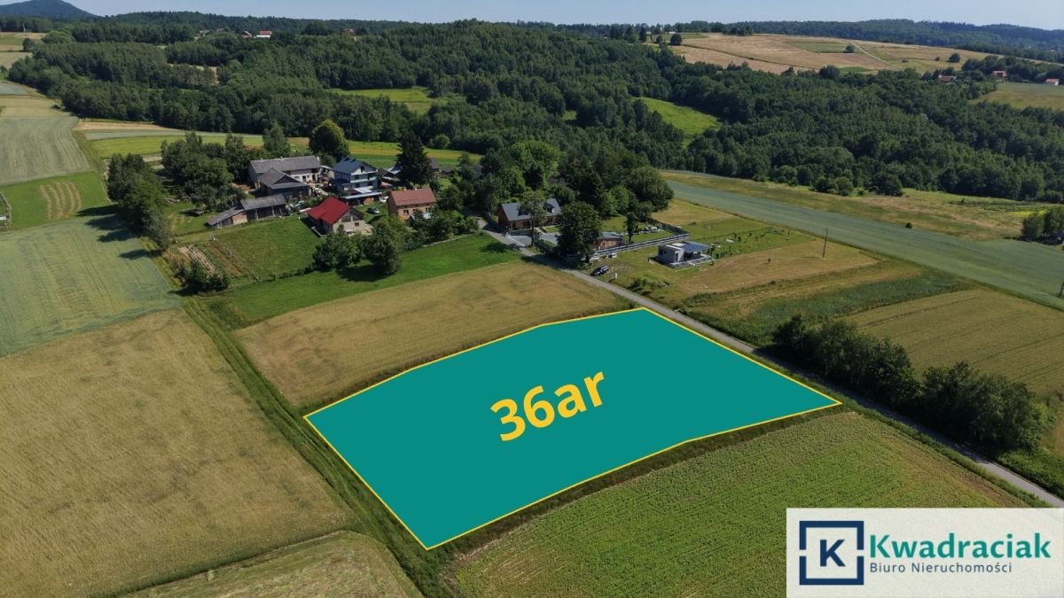 Widokowa działka 36 arów z warunkami zabudowy - polecam! Glinik Średni  3 600m2 Foto 1