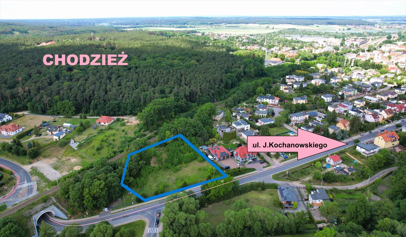 Działka budowlana na sprzedaż Chodzież, J. Kochanowskiego  3 039m2 Foto 2