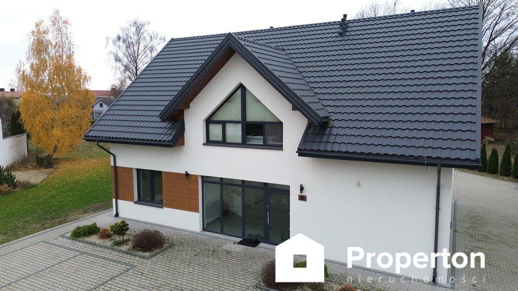 Nowoczesny dom z usługami, 217 m², 2685 m² działki Wysokie Mazowieckie, Zambrowska  217m2 Foto 1