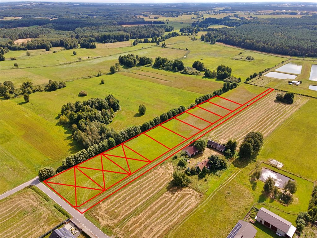 Działki budowlane Kuźnica - spokojna okolica - 988 m² Kuźnica  988m2 Foto 1