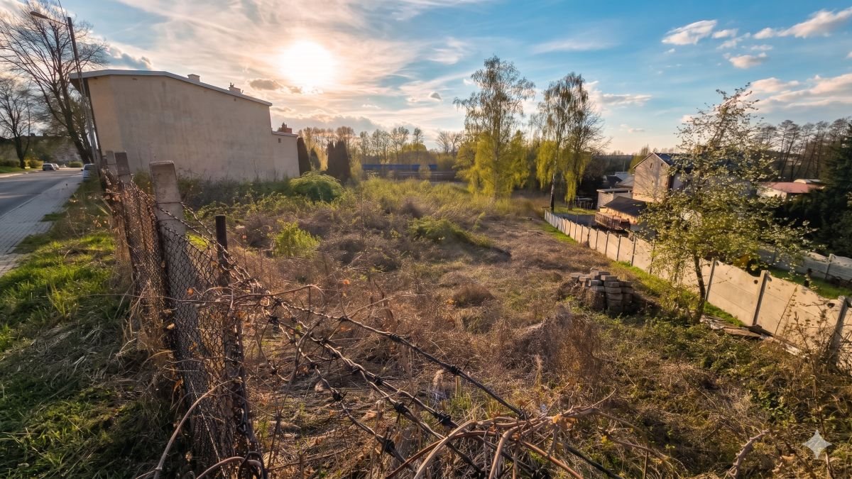 Działka 2470 m² w Ząbkowicach Dąbrowa Górnicza - media, widok Dąbrowa Górnicza, Ząbkowice, Sikorskiego  2 470m2 Foto 1