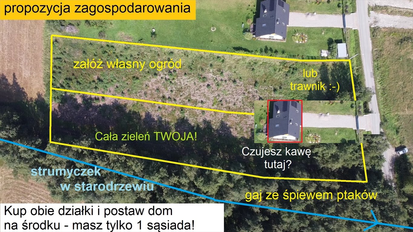 Działka budowlana na sprzedaż Chorągwica  2 498m2 Foto 11