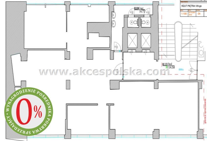 Lokal użytkowy na wynajem Warszawa, Wola, Pańska  137m2 Foto 1