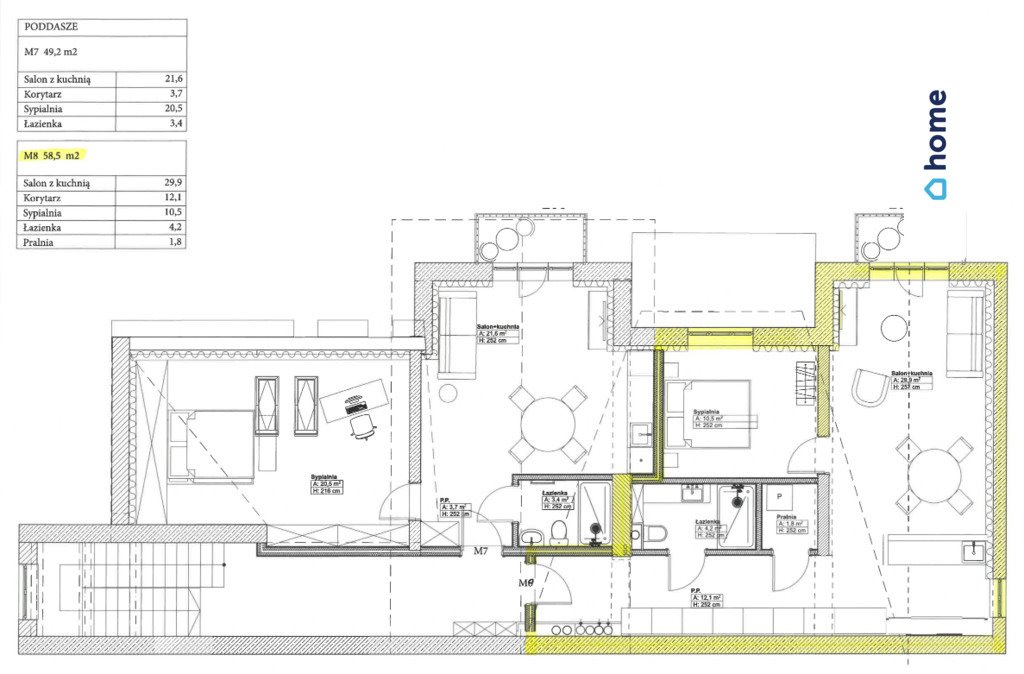 Mieszkanie dwupokojowe na sprzedaż Ciechocinek, Profesora Lorentowicza  59m2 Foto 16