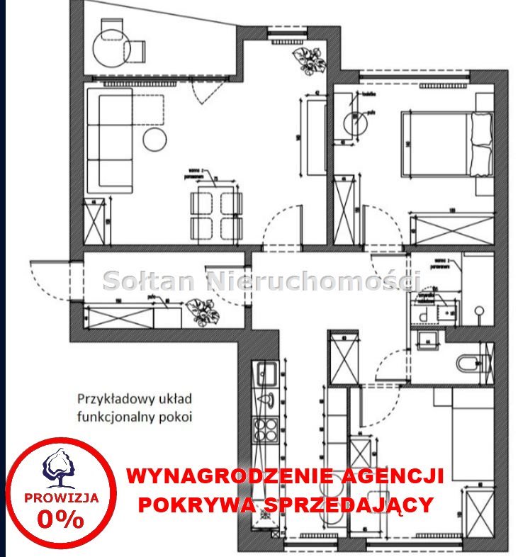 Mieszkanie trzypokojowe na sprzedaż Warszawa, Bemowo, Jelonki, Wacława Borowego  66m2 Foto 13