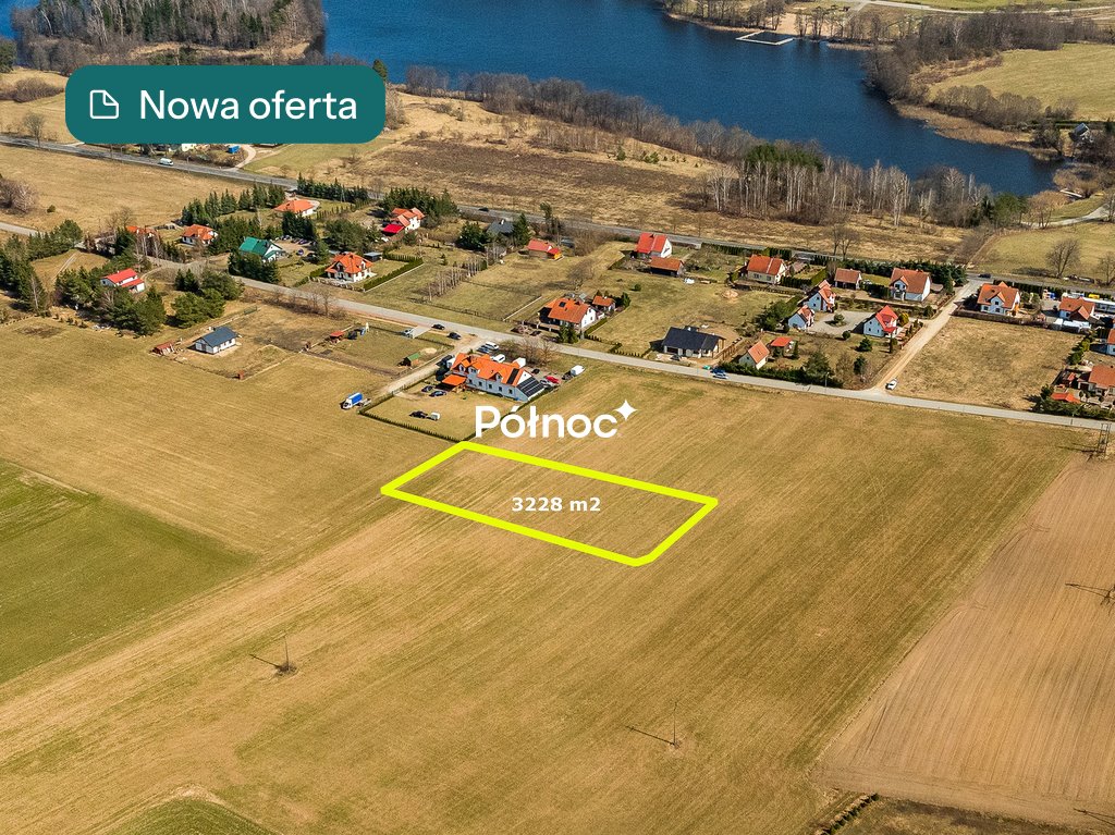 Działka 3228 m² pod dom i biznes w Pieckach Piecki  3 228m2 Foto 1