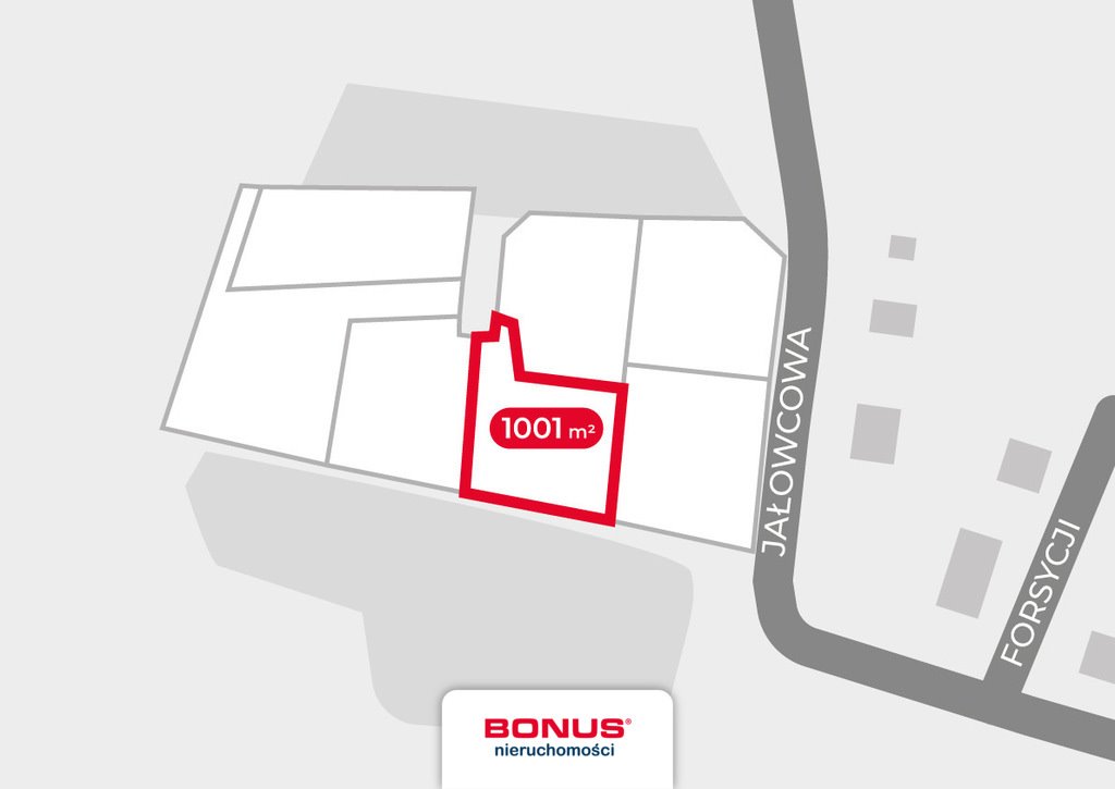Polecam działkę 1001 m² w Sławocieszu z uzbrojeniem i planem Szczecin, Sławociesze  1 001m2 Foto 1